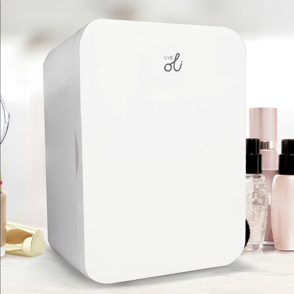 Vie Oli Beauty 8L Refrigerator Cosmetics Skincare & Makeup - COOLER/WARMER